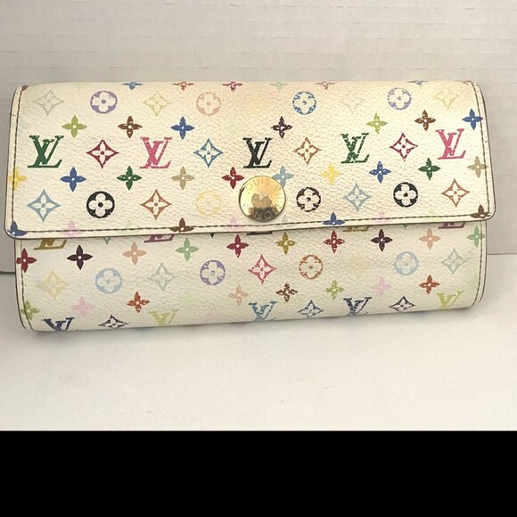 Louis Vuitton Handbags - LOUIS VUITTON Multicolor Portefeuille Sarah Long Wallet Monogram Multicolor Auth